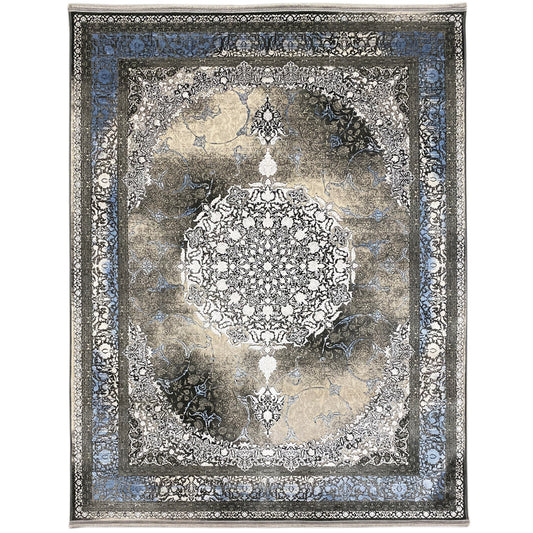 Blauwe rook 170x240cm