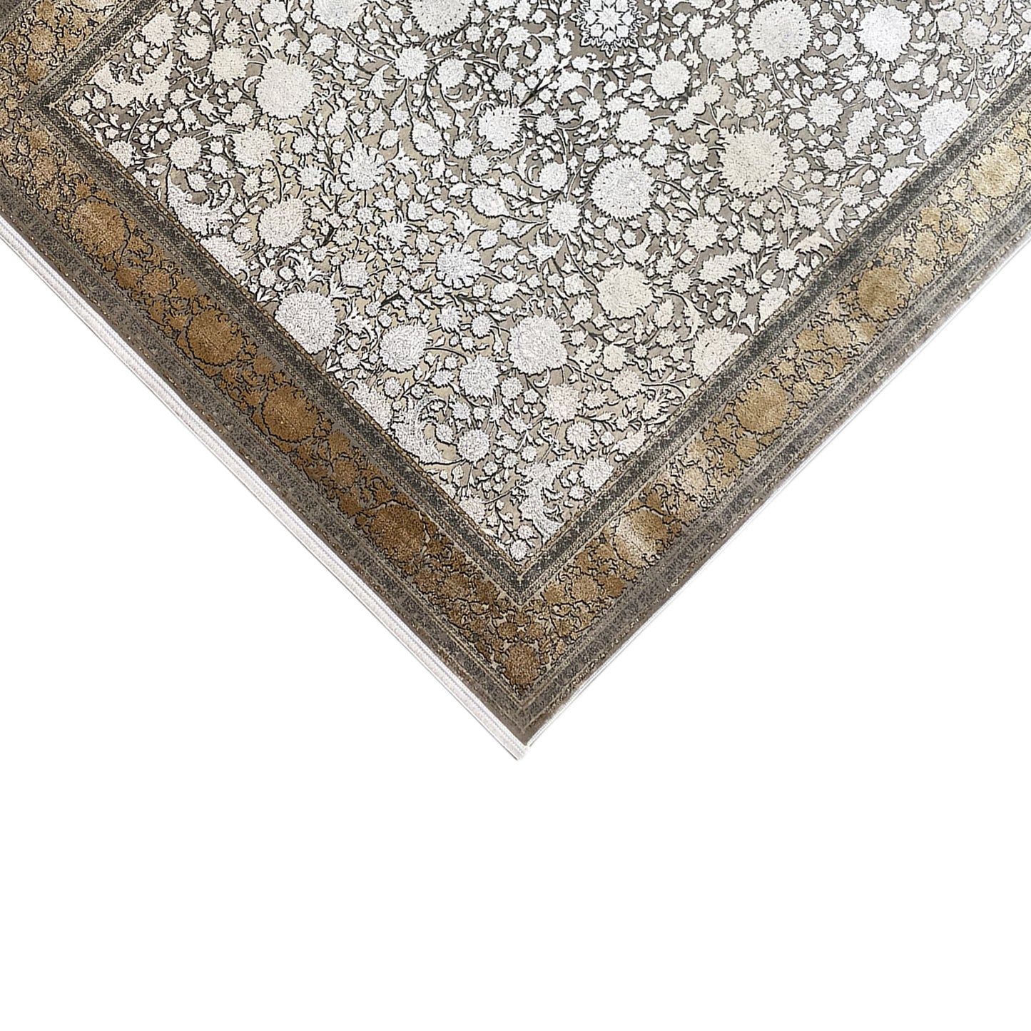 Silber-Gold Teppich 170x240cm