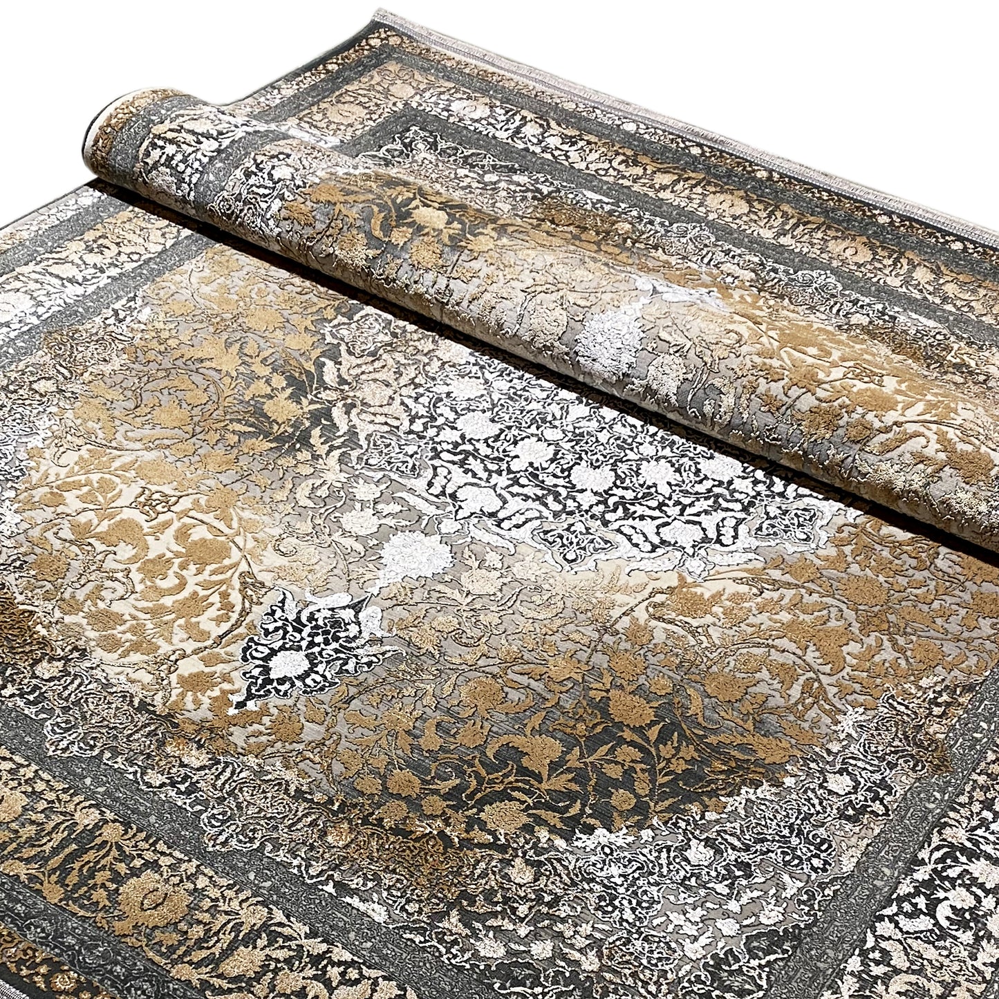 Rauchgold Teppich 170x240cm