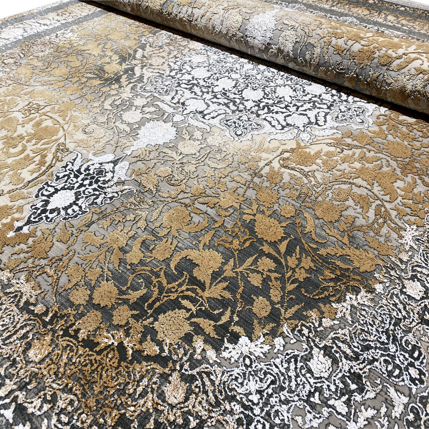 Rauchgold Teppich 170x240cm