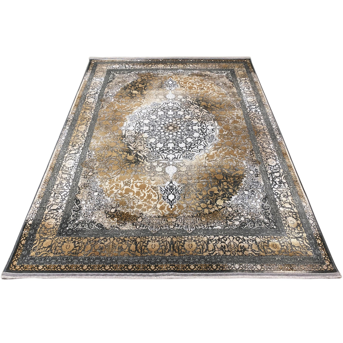 Rauchgold Teppich 170x240cm