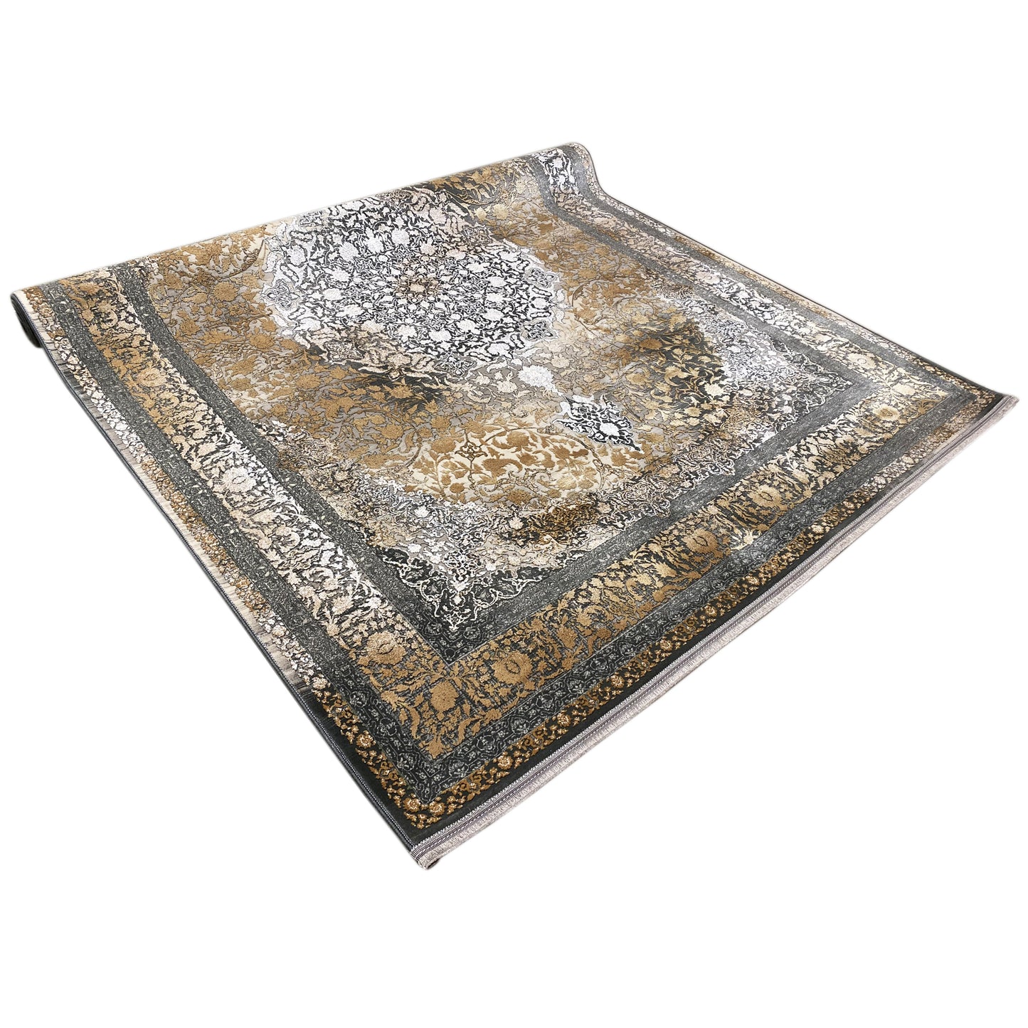 Rauchgold Teppich 170x240cm