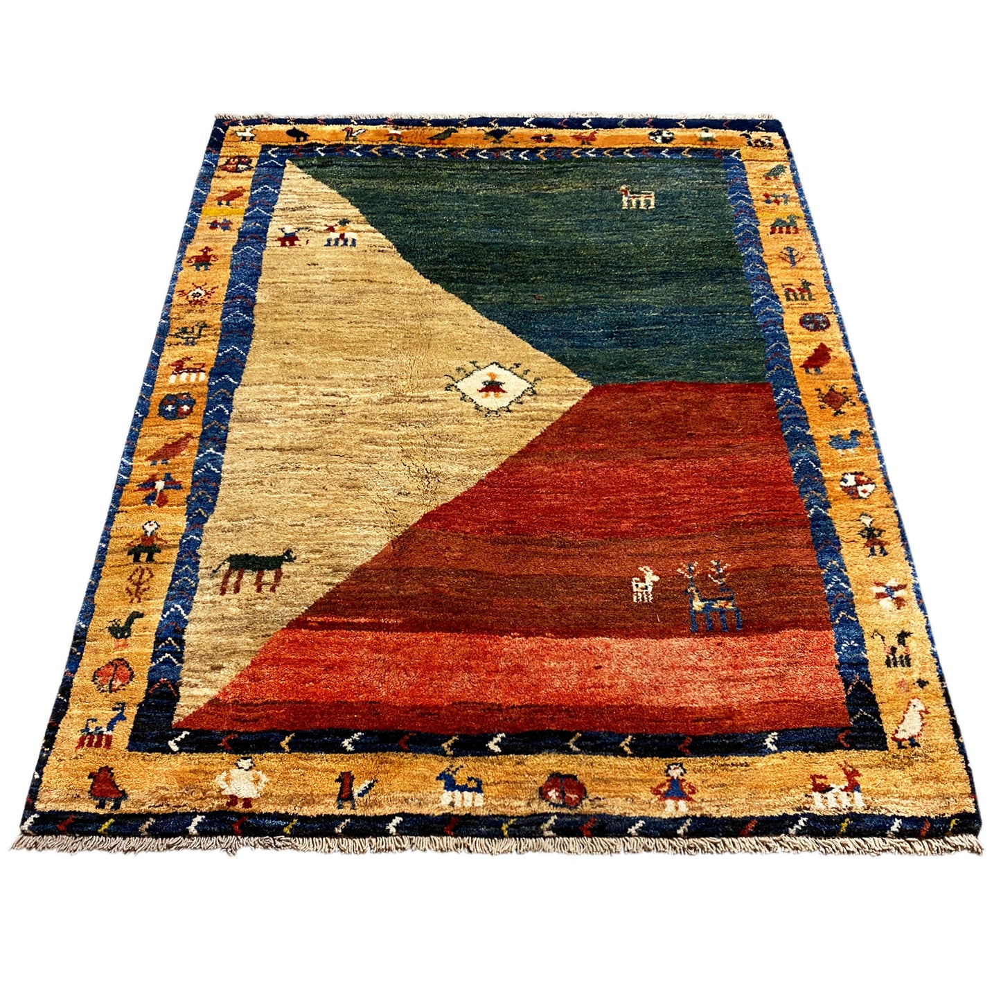 Gabbeh tapijt 175x142 cm
