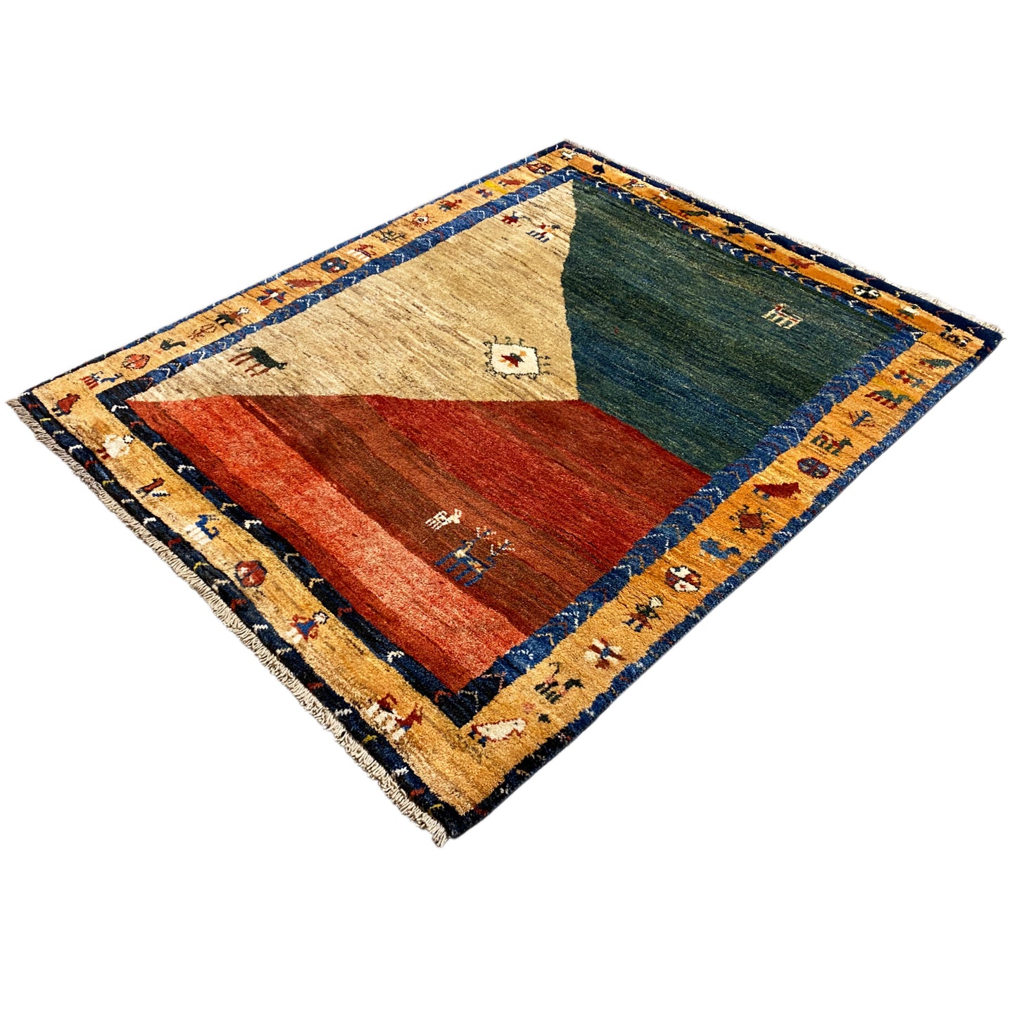 Gabbeh tapijt 175x142 cm