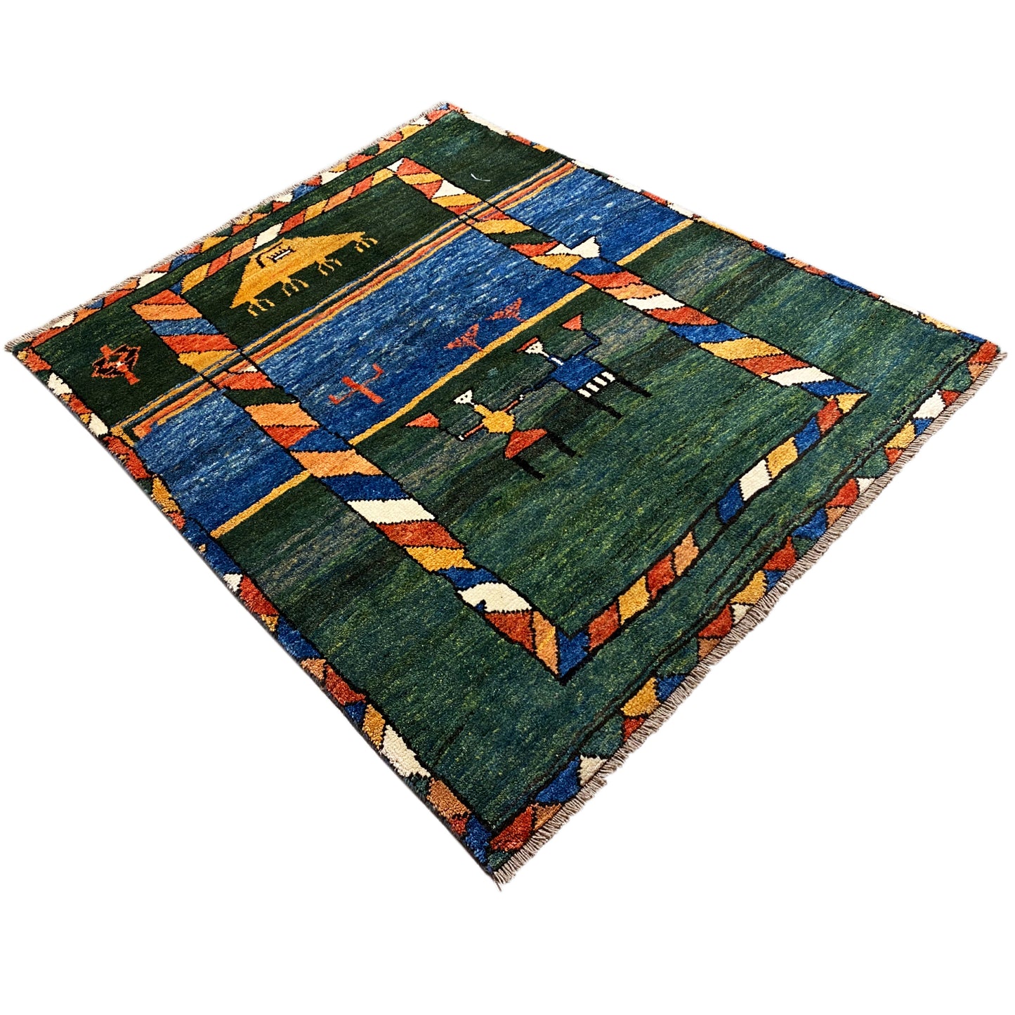 Gabbeh tapijt 170x140 cm