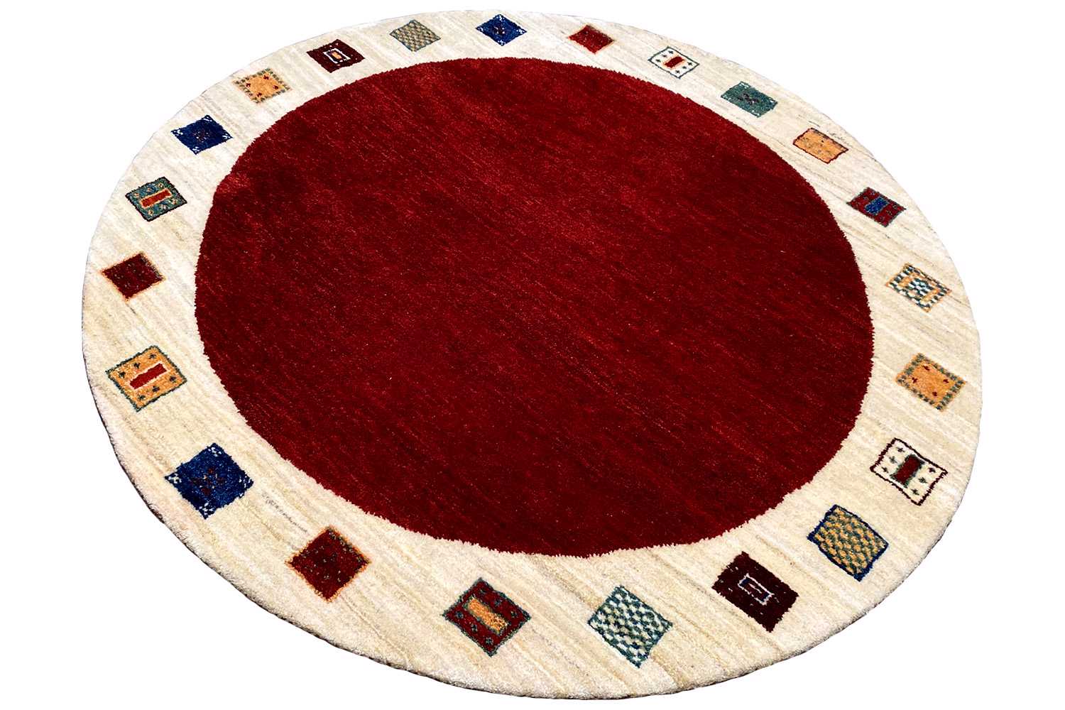 Gabbeh Teppich (148x148 cm) - German Carpet Shop