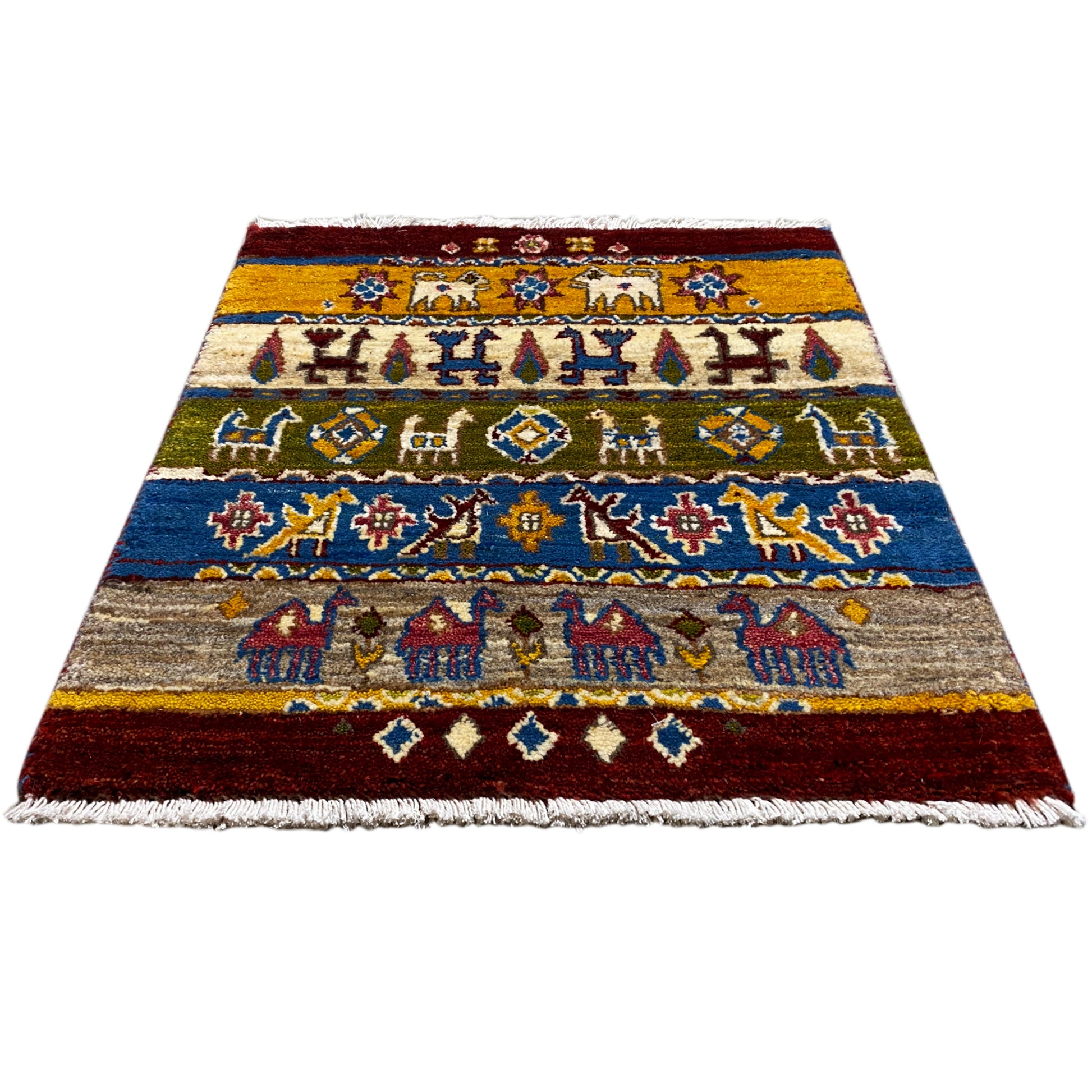 Gabbeh Teppich Lori 65x56 cm - German Carpet Shop