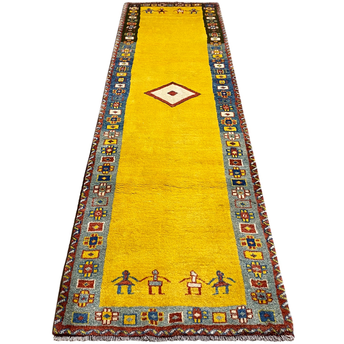 Gabbeh loper 303x88 cm