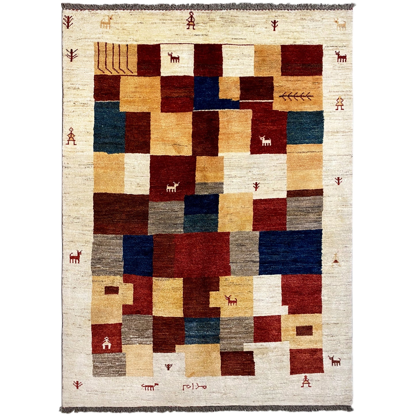 Gabbeh tapijt 229x163 cm