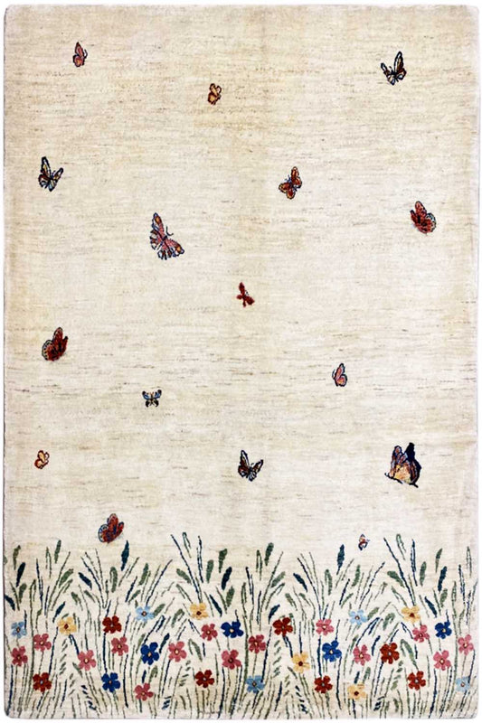 Gabbeh - Lori Teppich (150x200 cm / 5x6.5 ft) - German Carpet Shop