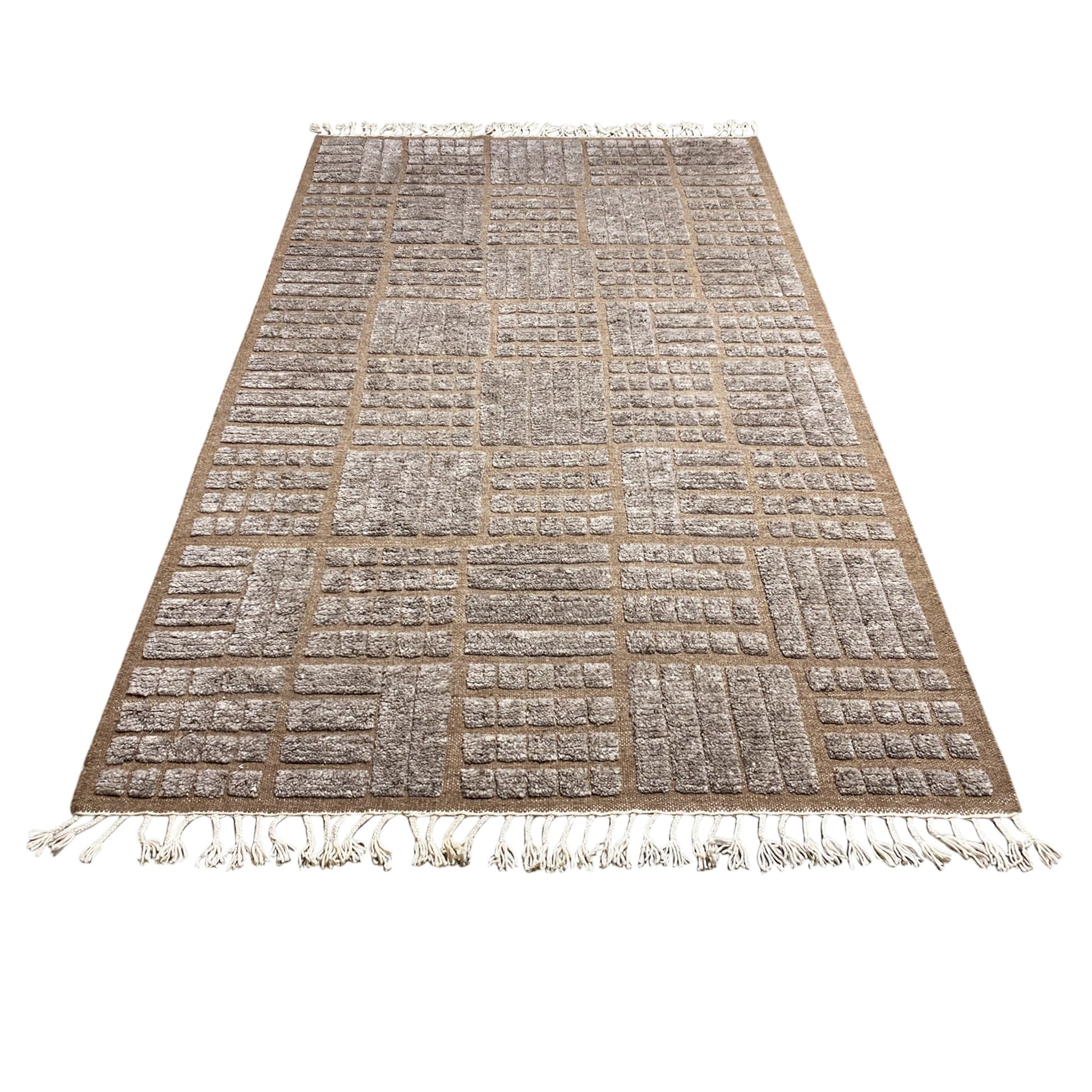 Brauner Teppich 260x165cm - German Carpet Shop