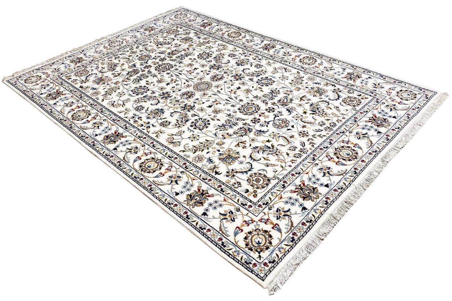 Indo Nain Teppich - Beige (250x179cm) - German Carpet Shop