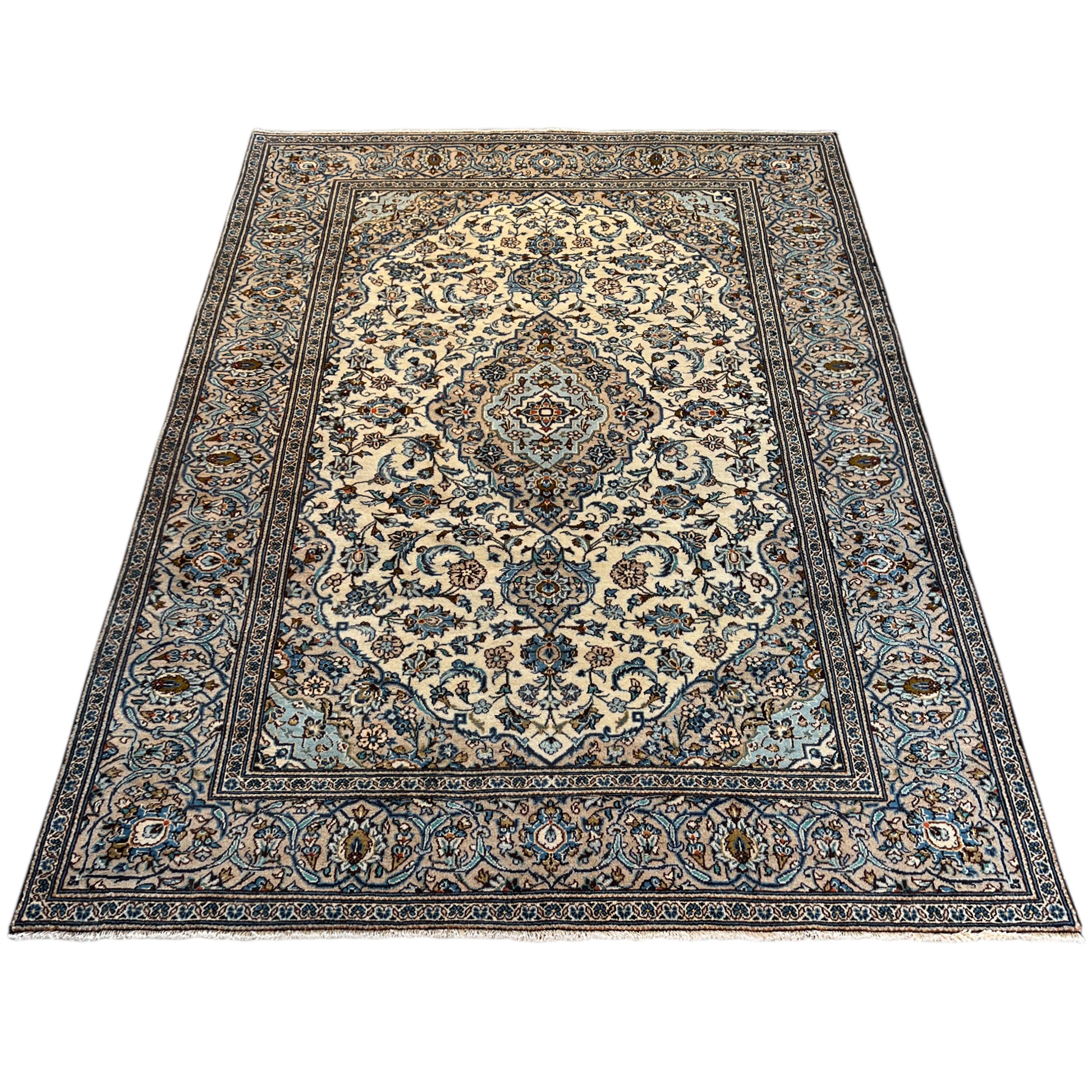 Keshan Teppich 294x194 cm - Premium Keshan Teppiche from German Carpet Shop - Just €890! Shop now at German Carpet Shop