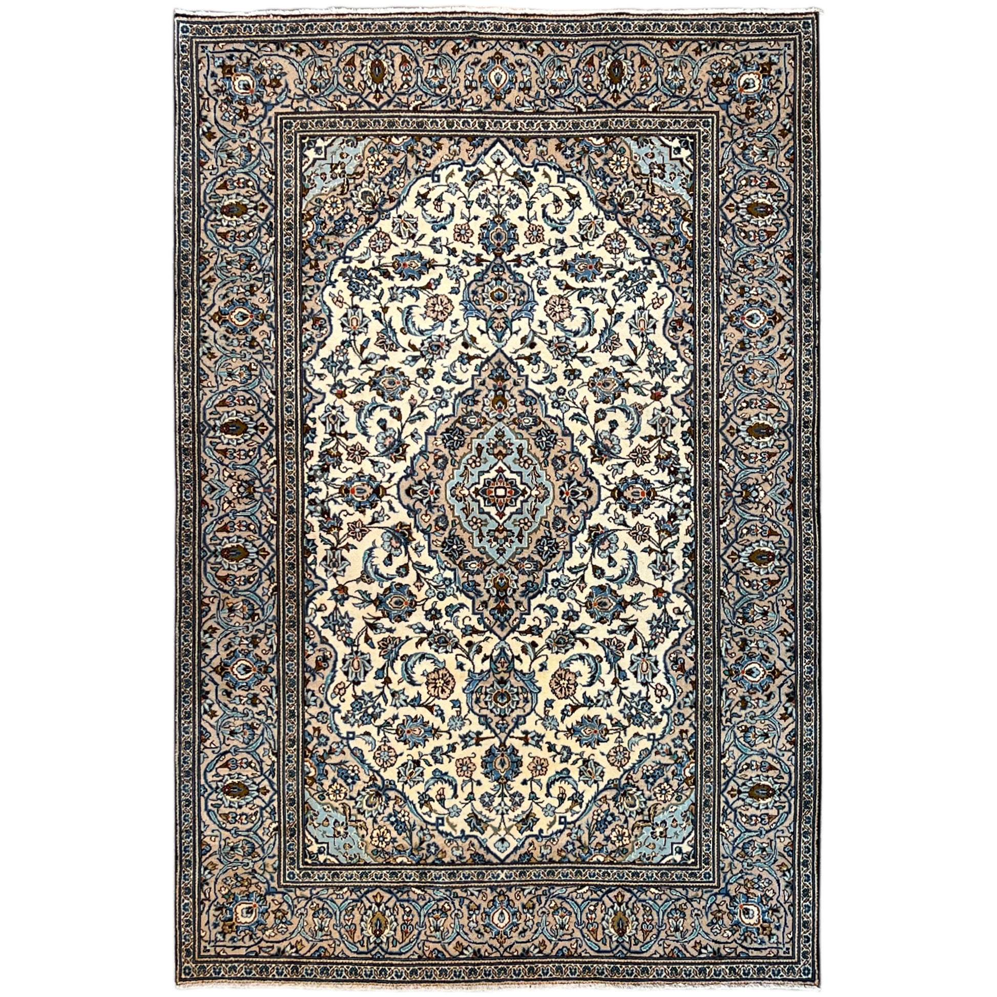 Keshan Teppich 294x194 cm - Premium Keshan Teppiche from German Carpet Shop - Just €890! Shop now at German Carpet Shop