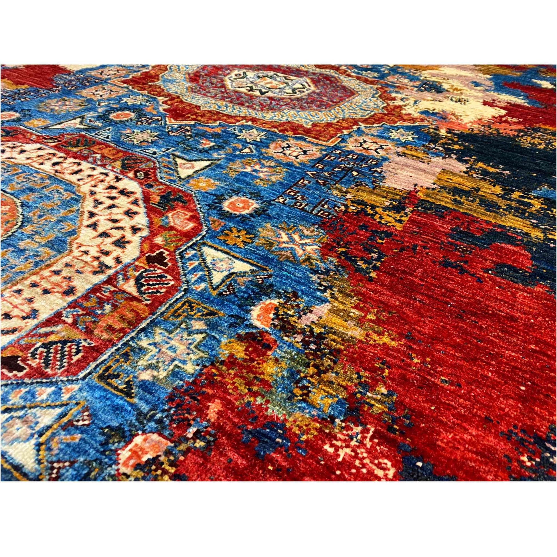 Mamluk Teppich, Rot/Mehrfarbig, 248x176 cm - German Carpet Shop