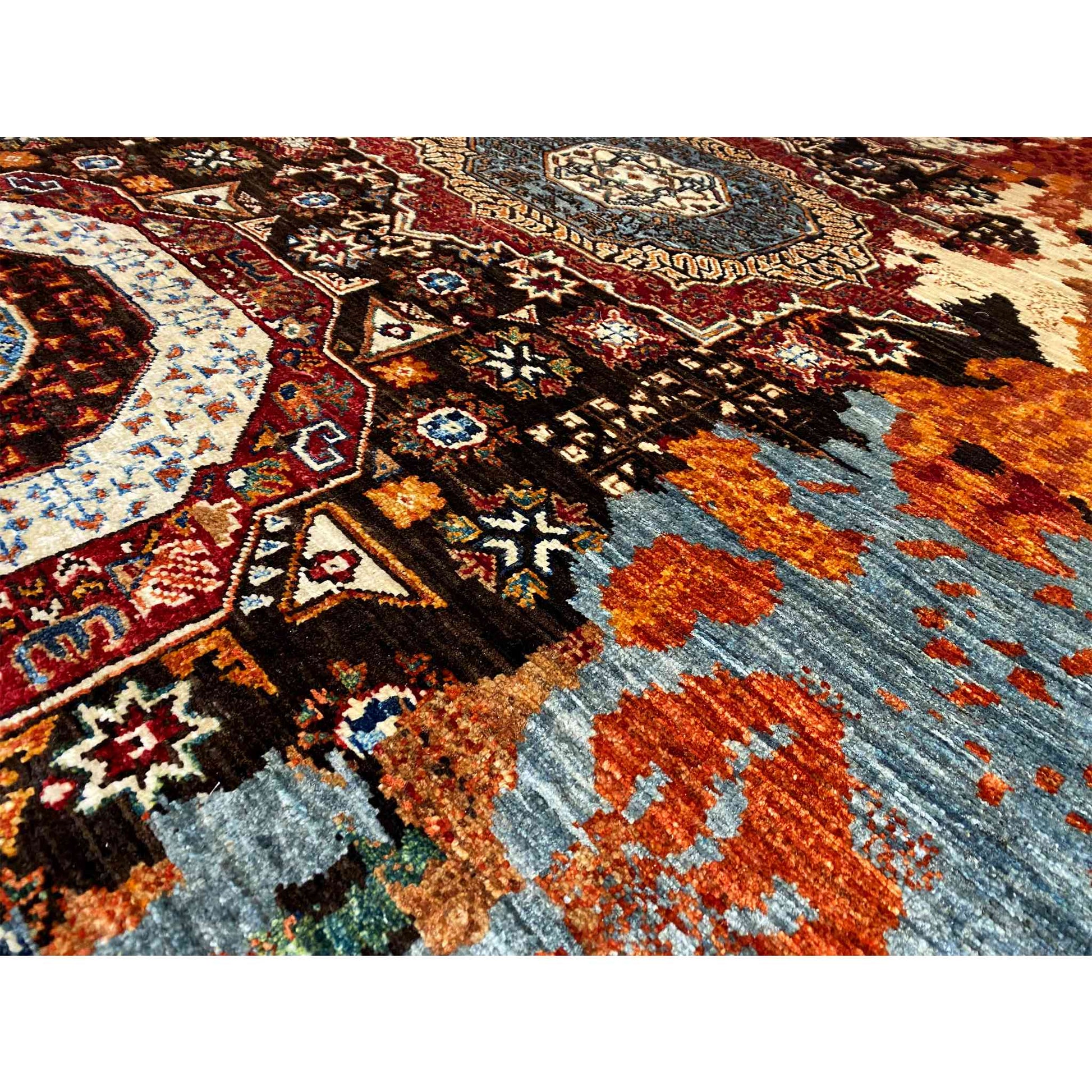 Handgeknüpfter Mamluk Teppich 240x173 cm - German Carpet Shop