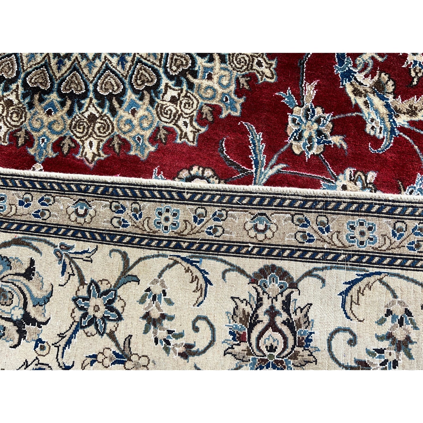 Nain Teppich Wolle 307x203 cm - Premium Nain Teppiche from German Carpet Shop - Just €1090! Shop now at German Carpet Shop