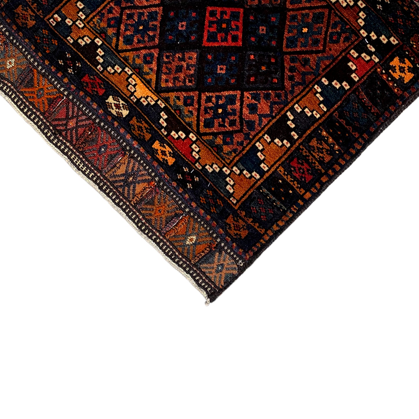 Hamedan Poshti tapijt - 82x72 cm