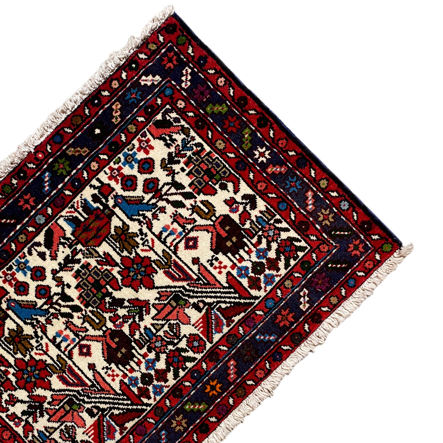 Hamedan Poshti tapijt - 62x88 cm
