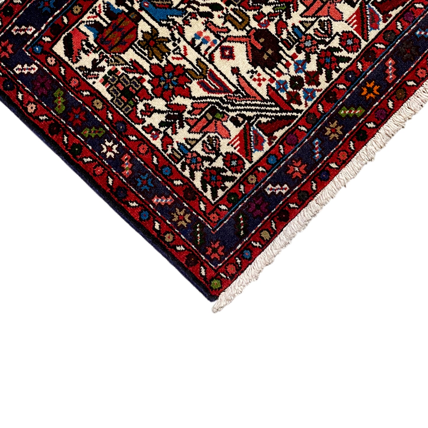 Hamedan Poshti tapijt - 62x88 cm