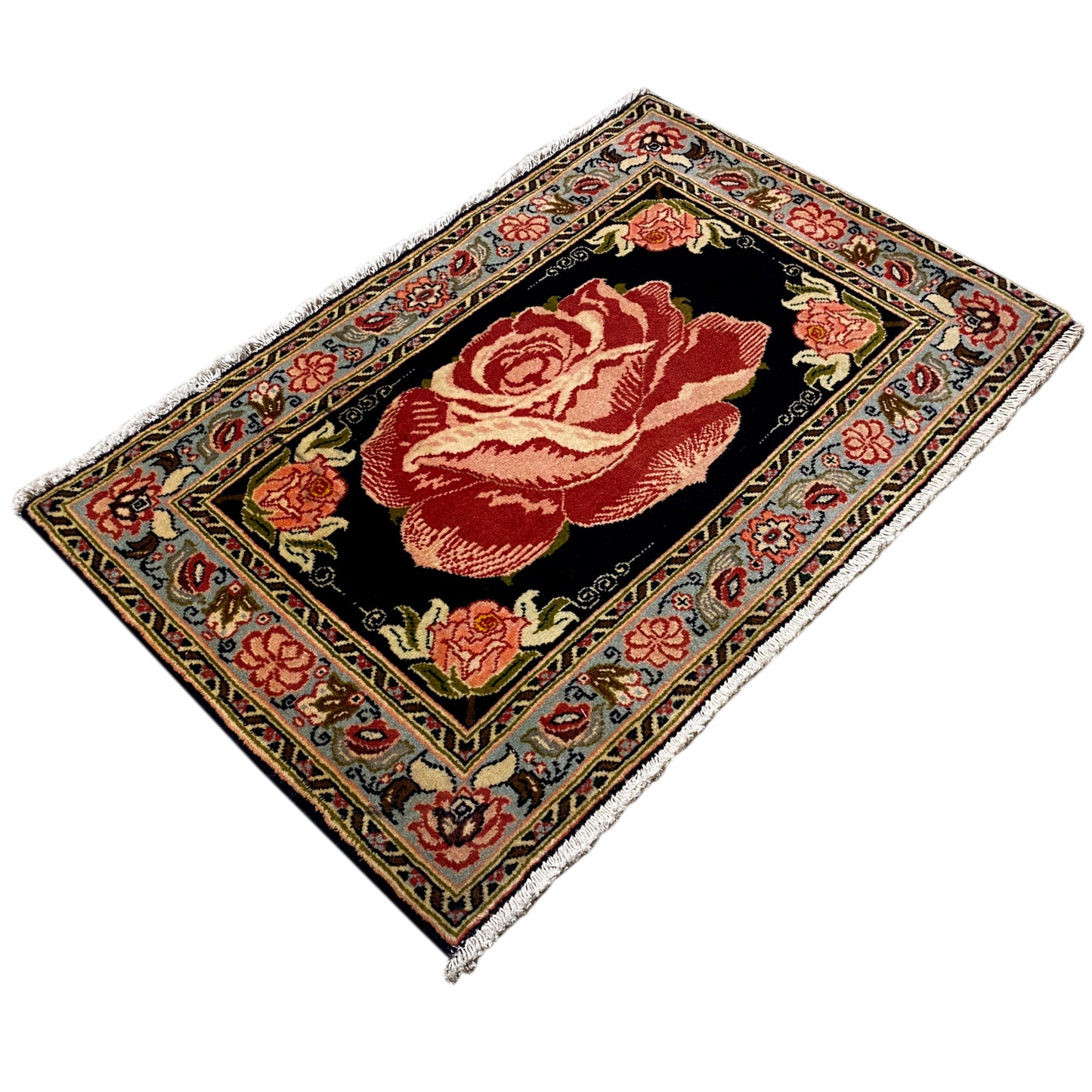 Hamedan Poshti Tapijt - 59x83 cm
