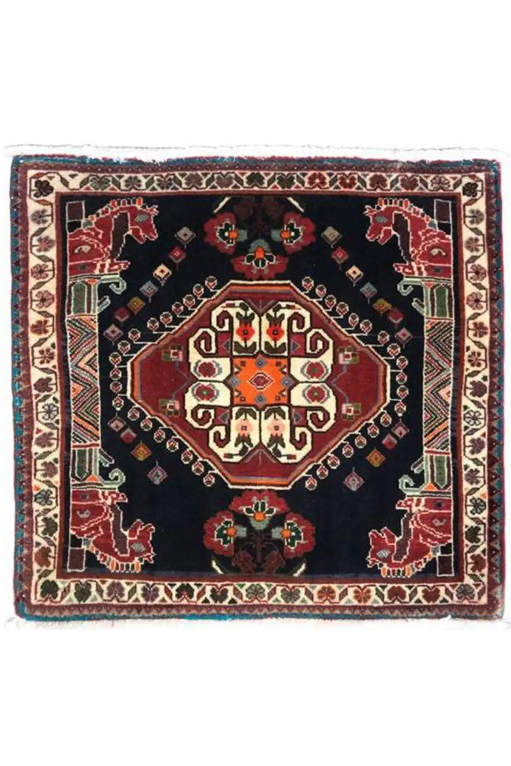 Poschti - Qashqai (63x60 cm) - German Carpet Shop