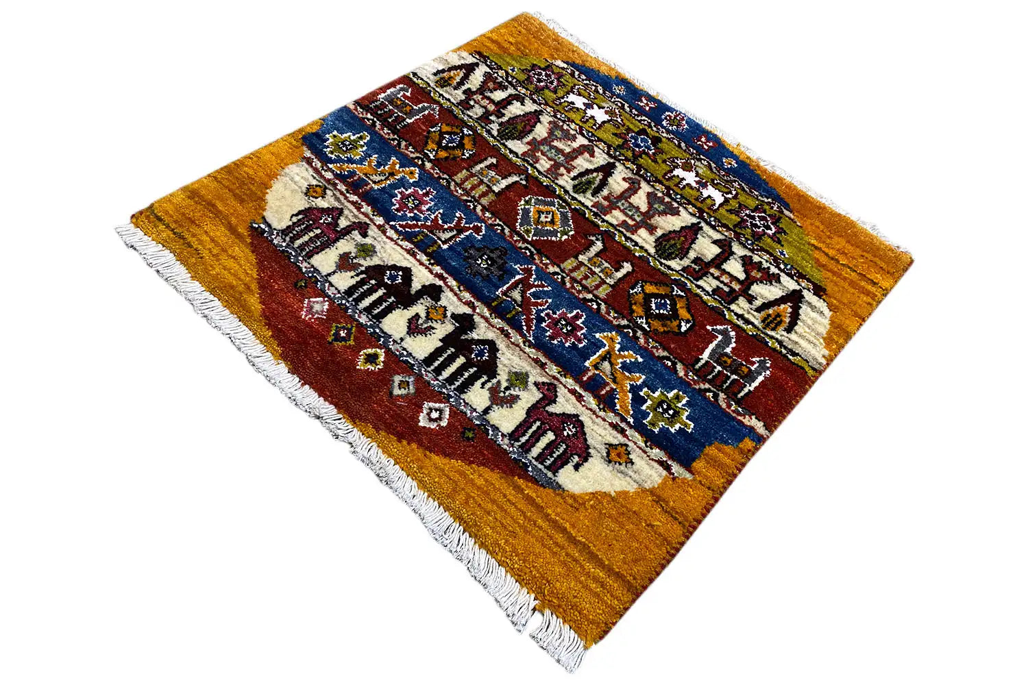 Gabbeh Lori - (58x56cm) - German Carpet Shop