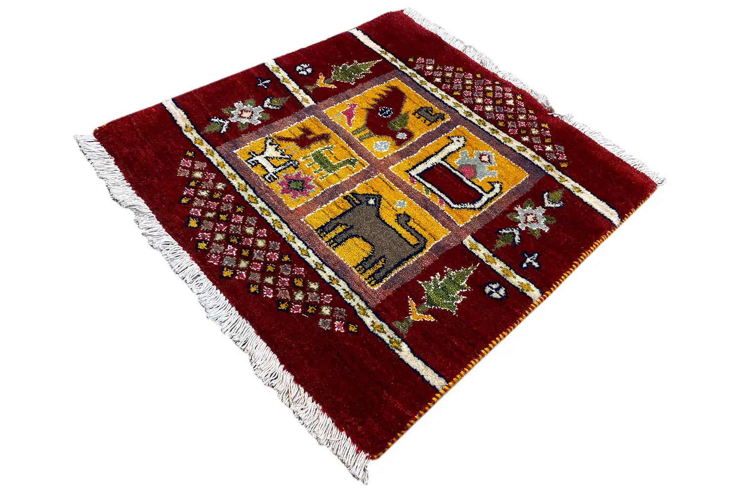 Gabbeh Lori Teppich (66x61cm) - German Carpet Shop
