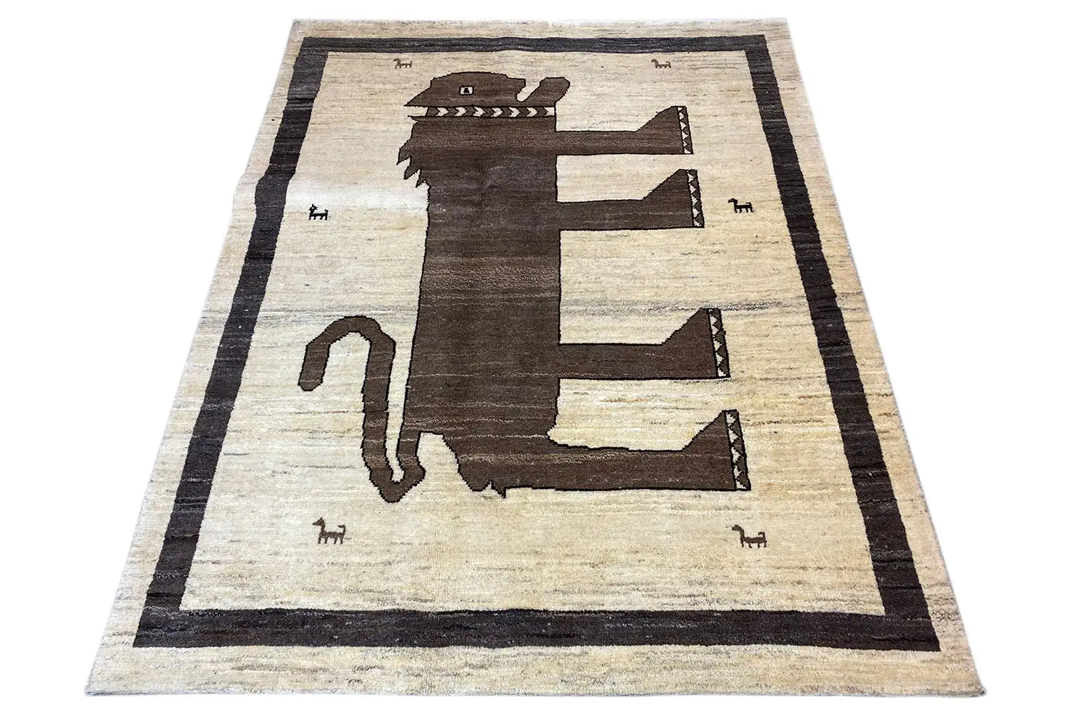 Löwen Gabbeh (189x143m) - German Carpet Shop