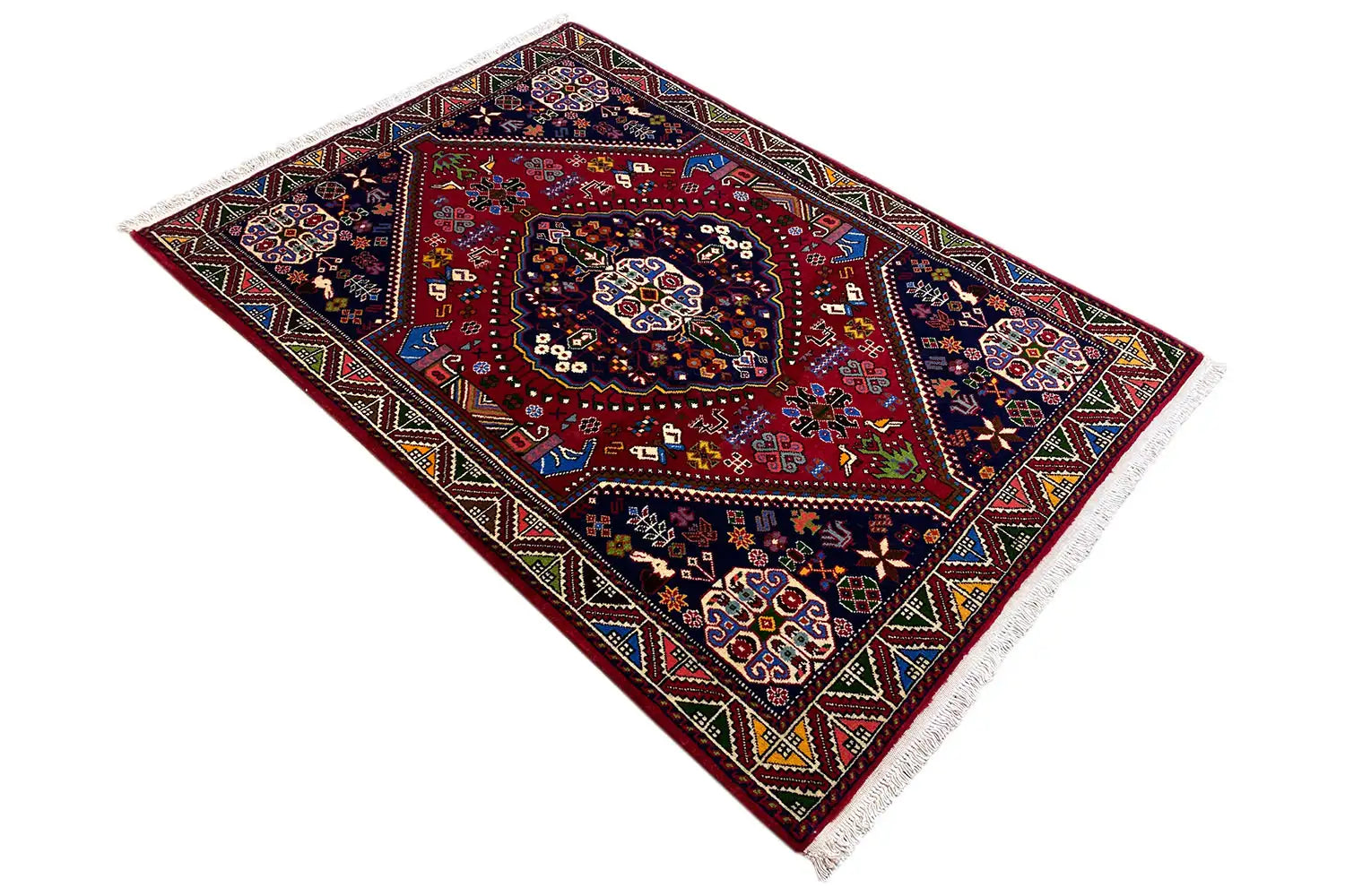 Shiraz Qashqai - (148x101cm) - German Carpet Shop