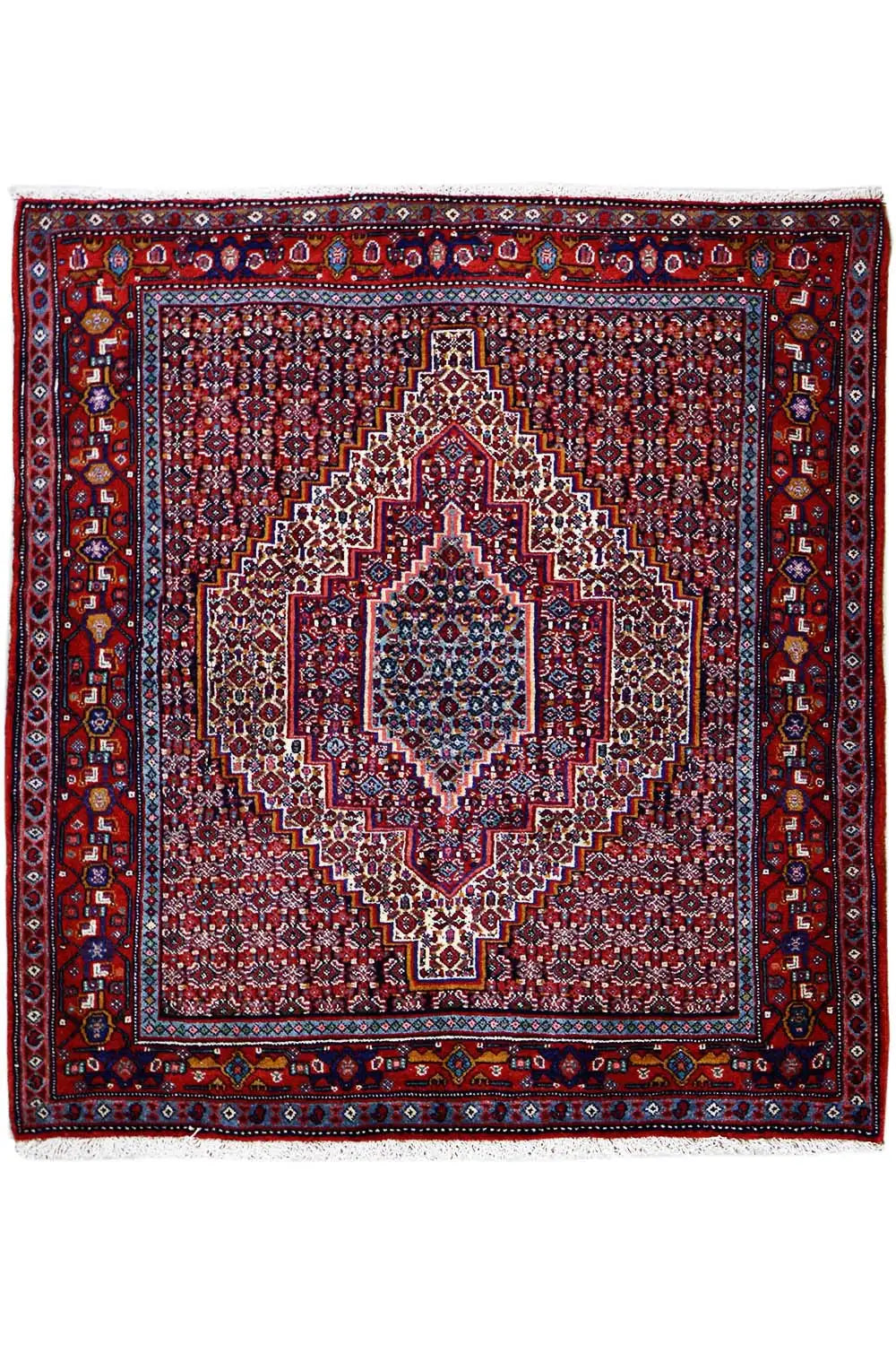 Hamadan Teppich - 8974957 (137x124cm) - German Carpet Shop