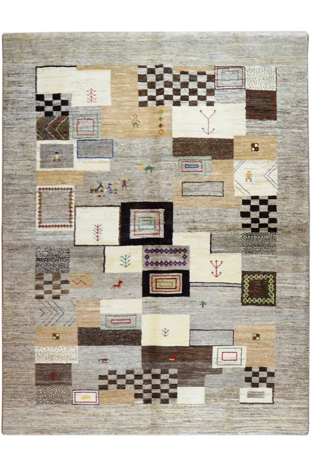 Gabbeh - (233x175cm) - German Carpet Shop