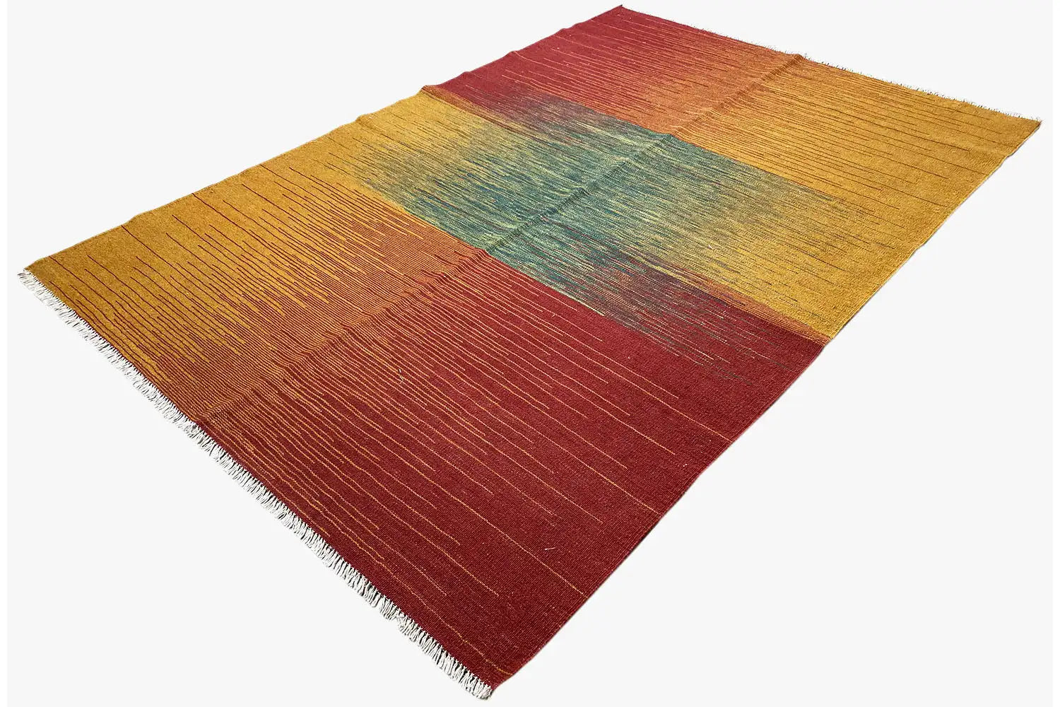 Kilim Qashqai (214x144cm) - German Carpet Shop