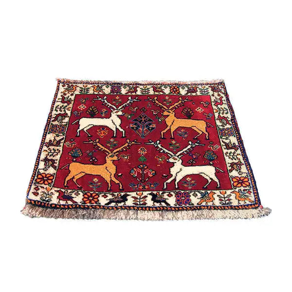 Poschti - Qashqai (61x54 cm) - German Carpet Shop