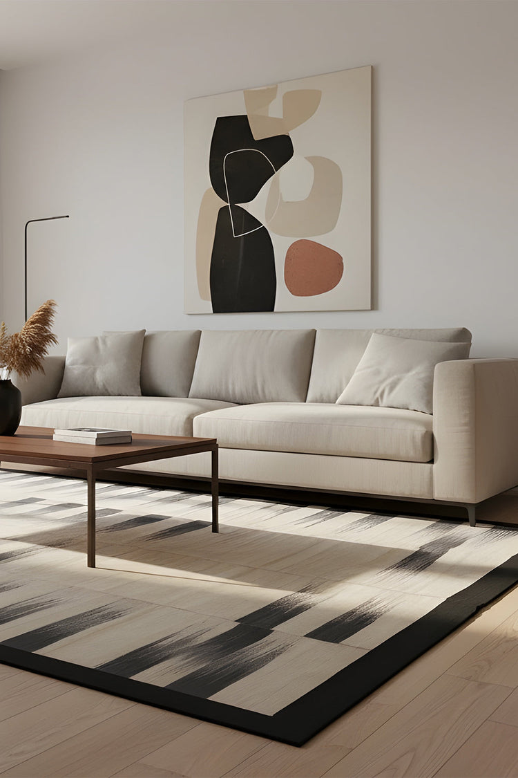 Kelimteppich Baumwolle buntes Muster