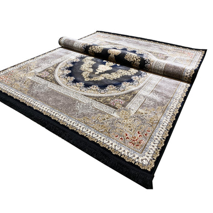 Marineblauer Teppich 170x240cm