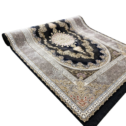 Marineblauer Teppich 170x240cm