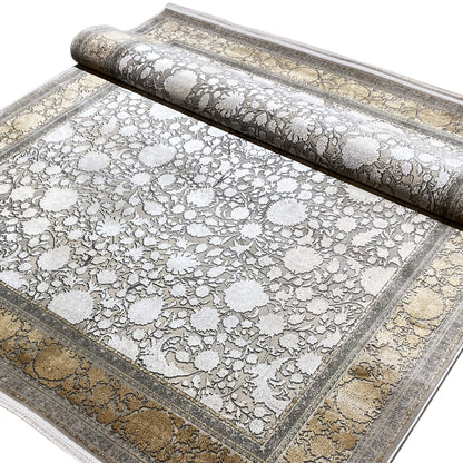 Silber-Gold Teppich 170x240cm