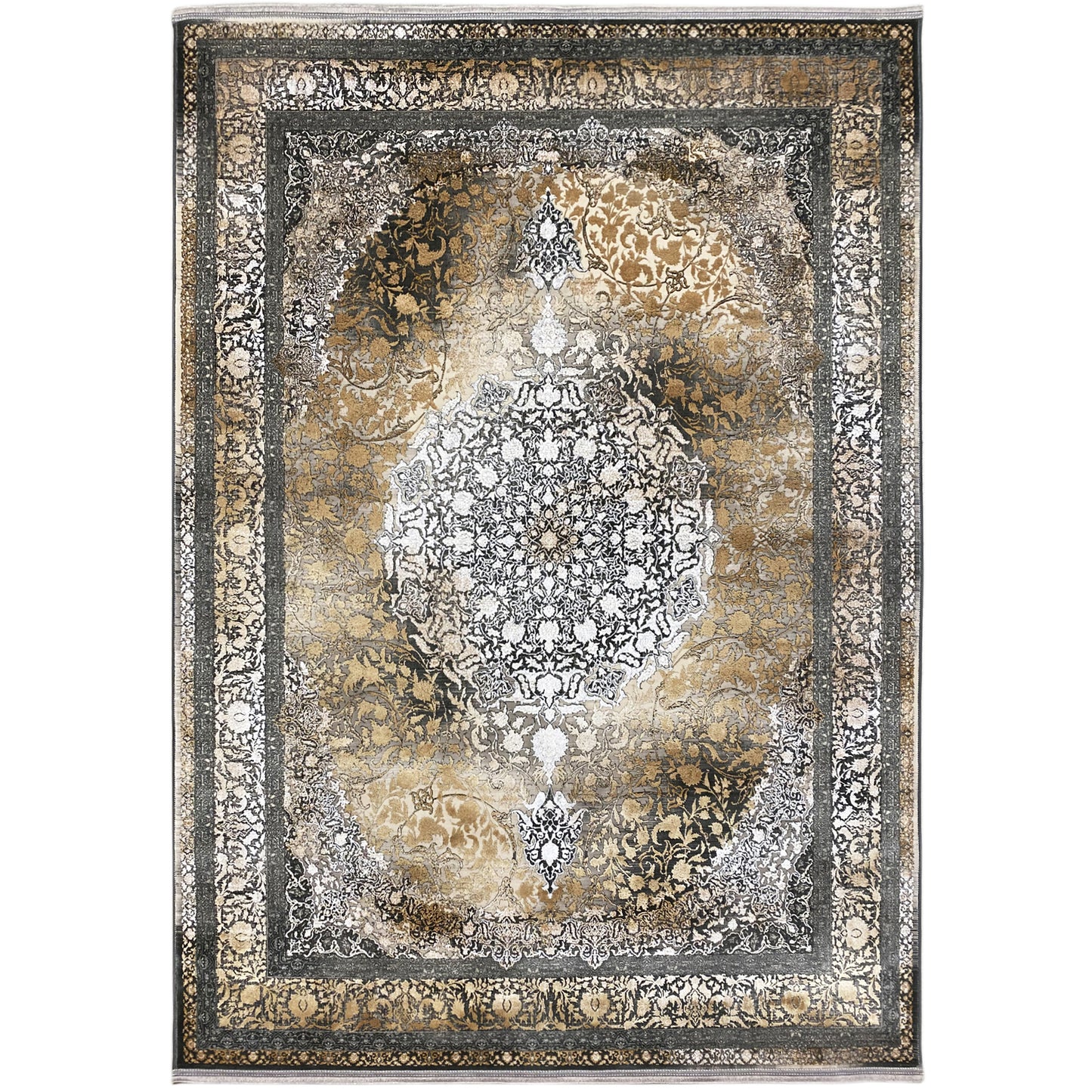 Rauchgold Teppich 170x240cm