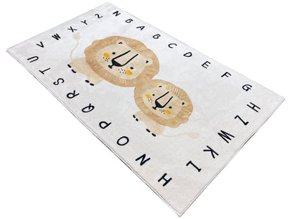 Kinderkleed „Leeuw“, beige, 90x160 cm