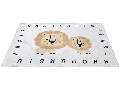 Kinderkleed „Leeuw“, beige, 90x160 cm