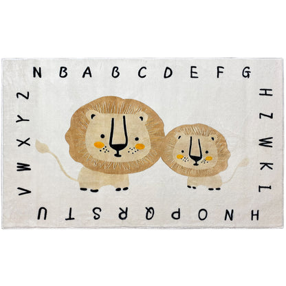Kinderkleed „Leeuw“, beige, 90x160 cm