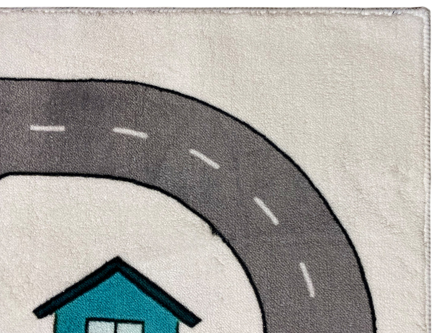Kinderkleed „Straat“, grijs, 160x230 cm