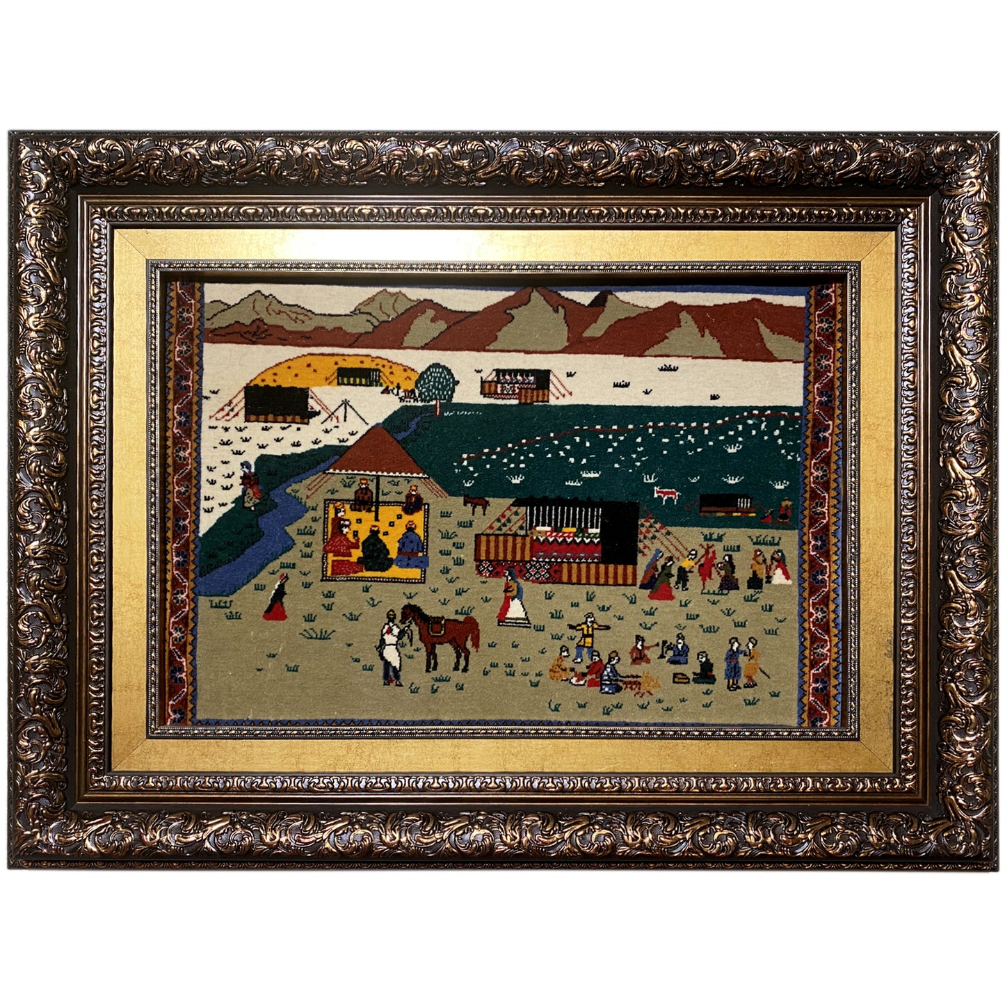 Beeldtapijt 56x47cm