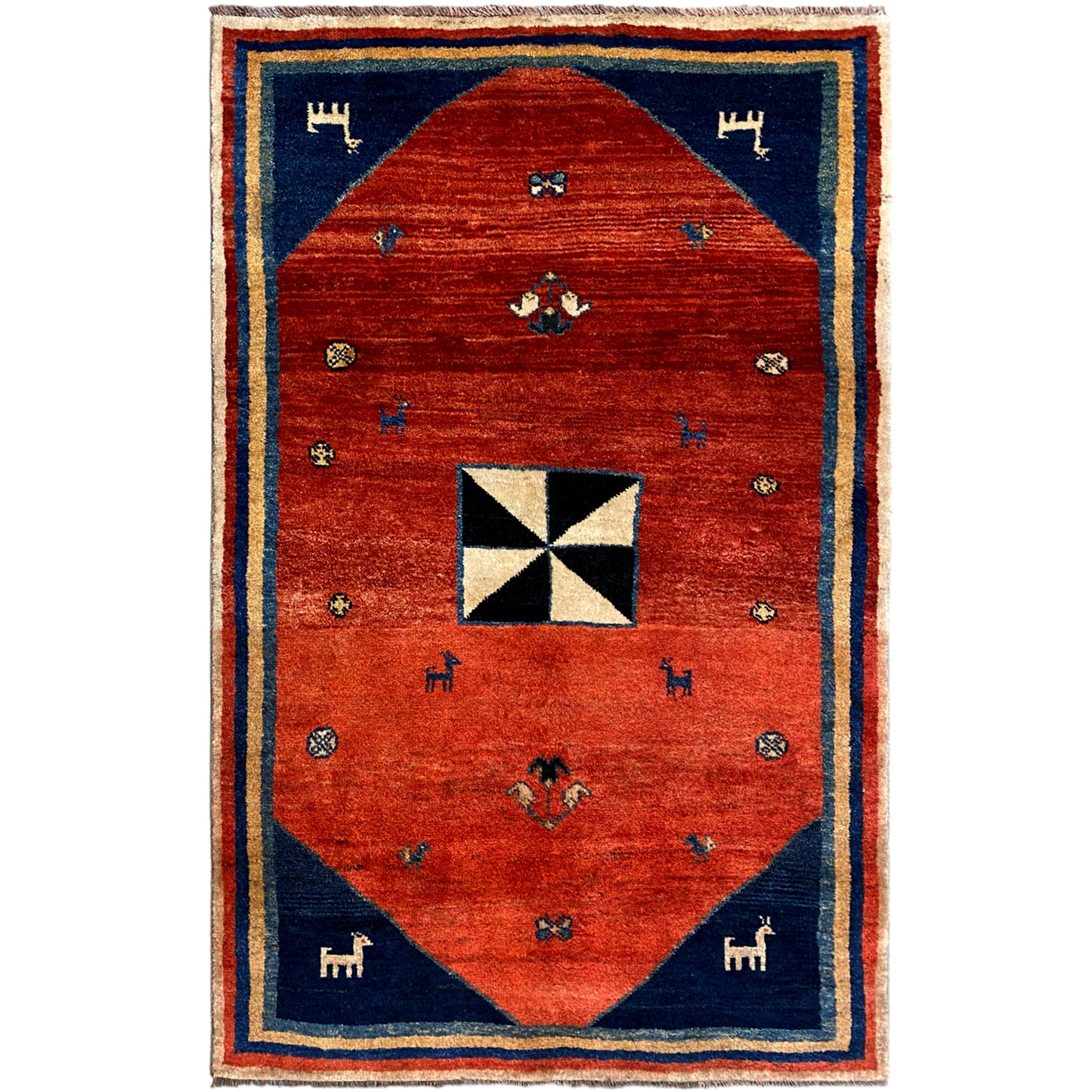 Gabbeh tapijt 188x116 cm