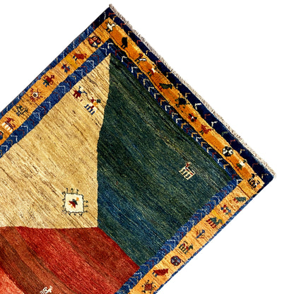 Gabbeh tapijt 175x142 cm