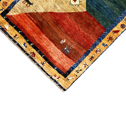 Gabbeh tapijt 175x142 cm