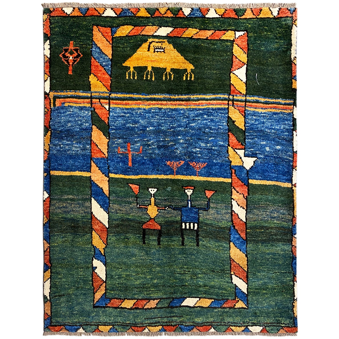 Gabbeh tapijt 170x140 cm