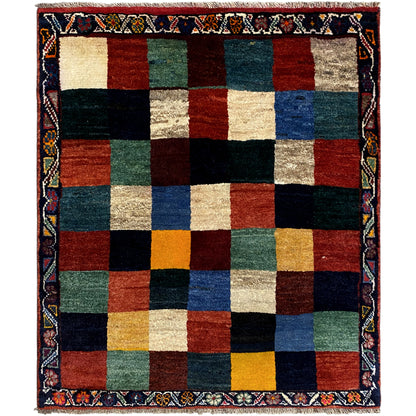 Gabbeh tapijt 127x114 cm