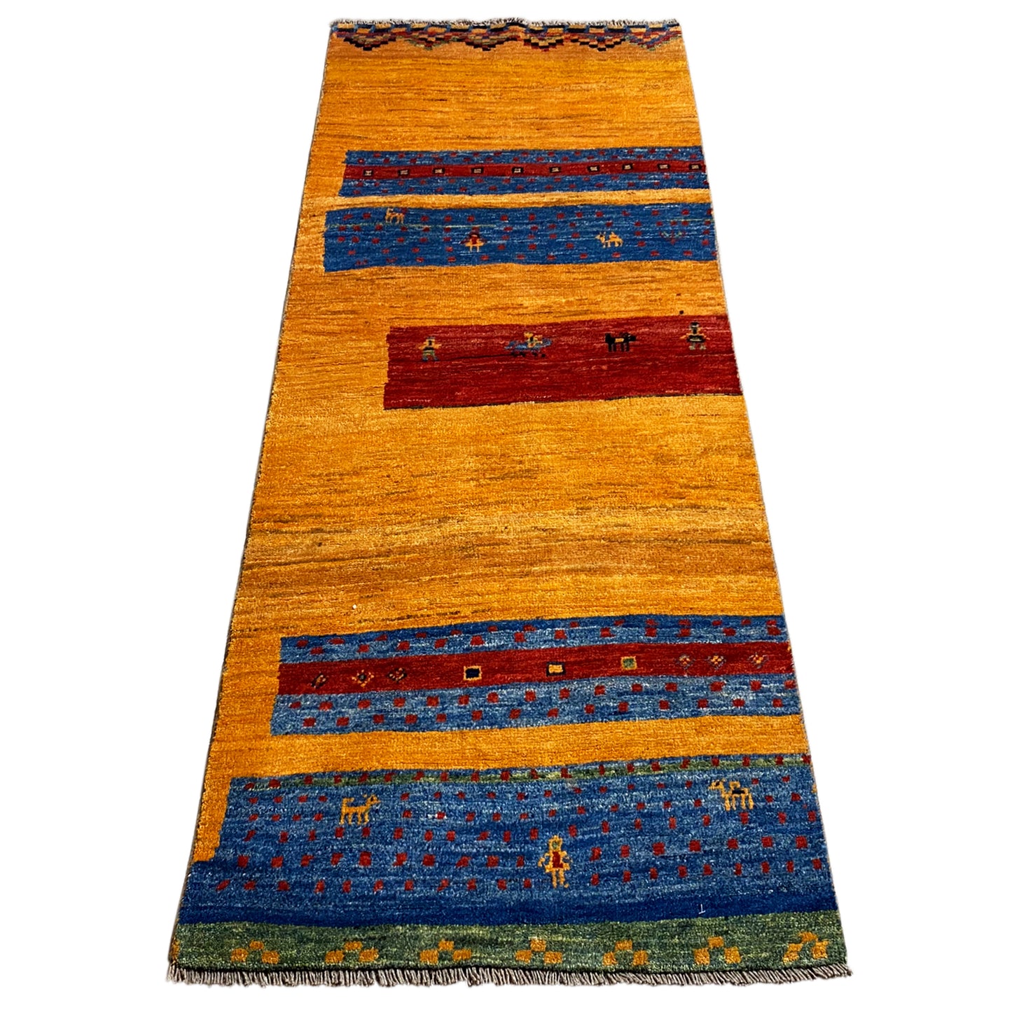 Gabbeh tapijt 220x77 cm